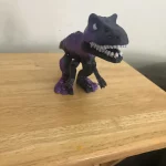 3D Printed Dinosaur view 2